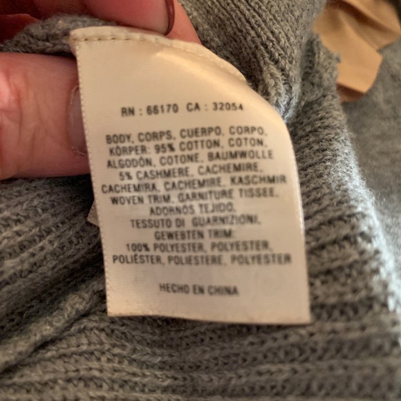 Anthropologie Vermeil Streams Hi-Lo Cardigan boho - Picture 10 of 16